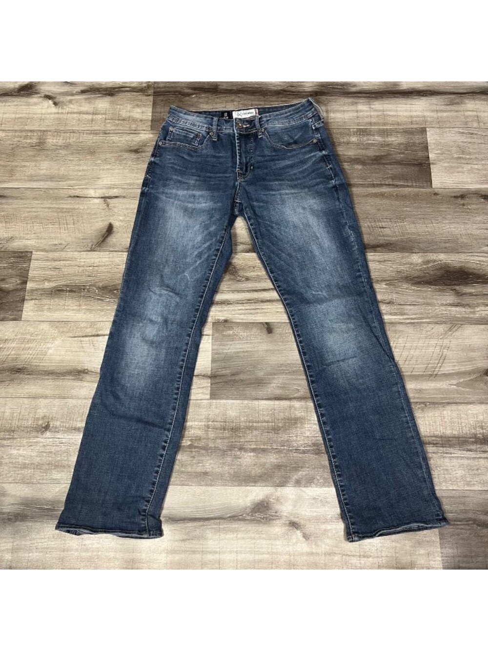 Depart West Buckle Seeker Slim Straight Denim Jeans Blue Men’s Size 29 x 32